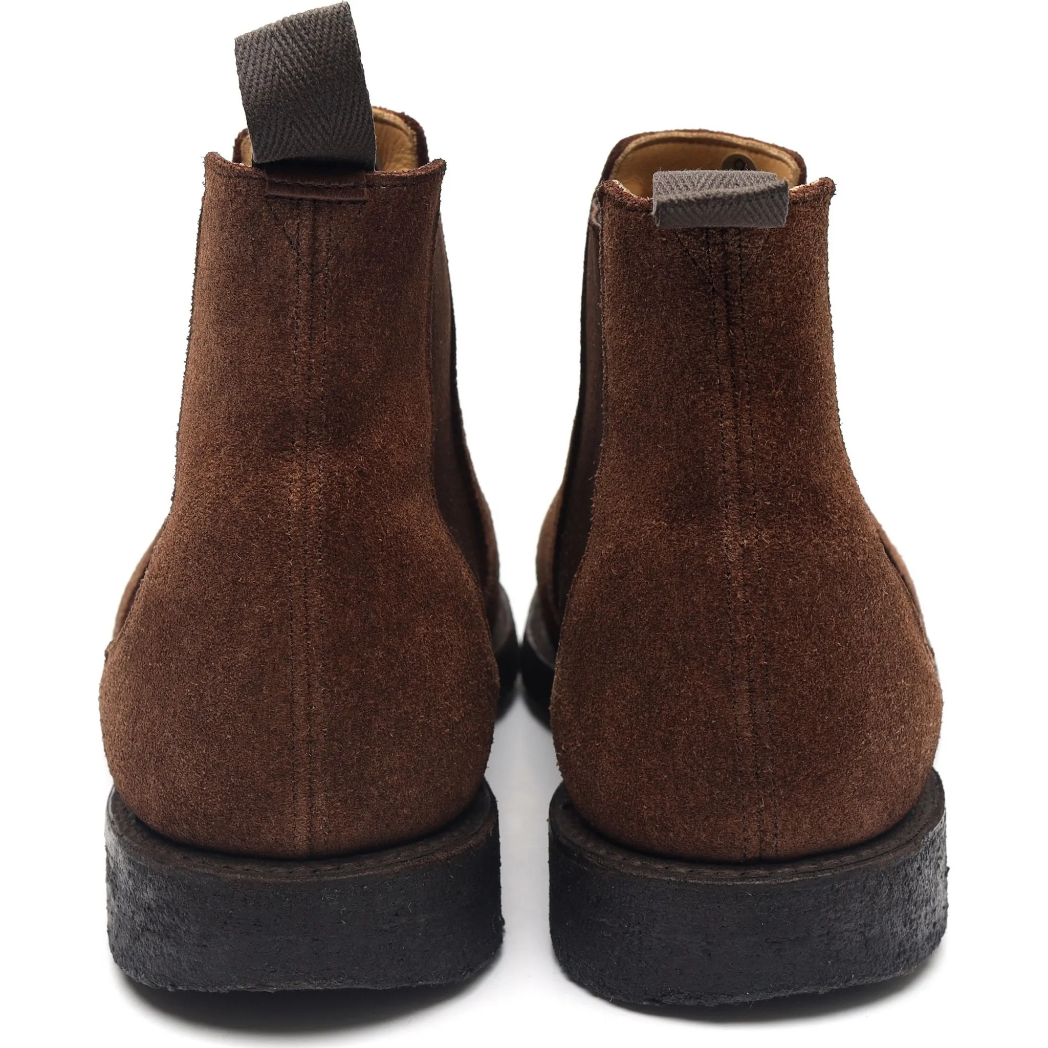 'Greenock' Brown Suede Chelsea Boots UK 6 G