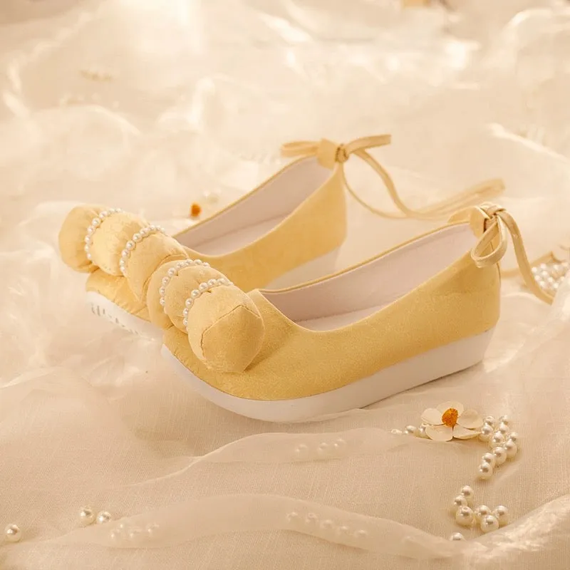 Hanfu Shoes: Ribbons