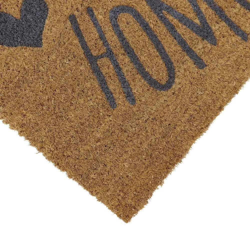 Happiness Latex Coir Doormat