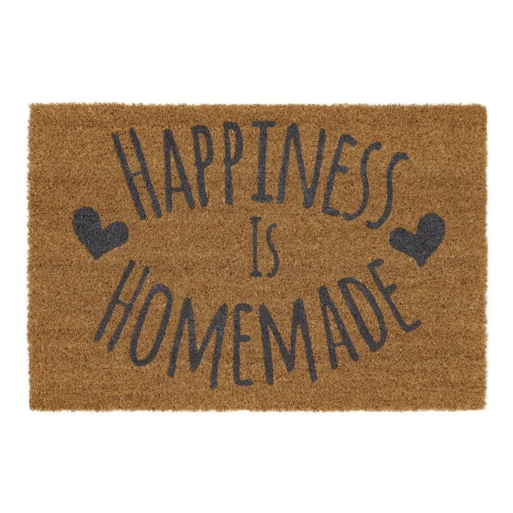 Happiness Latex Coir Doormat