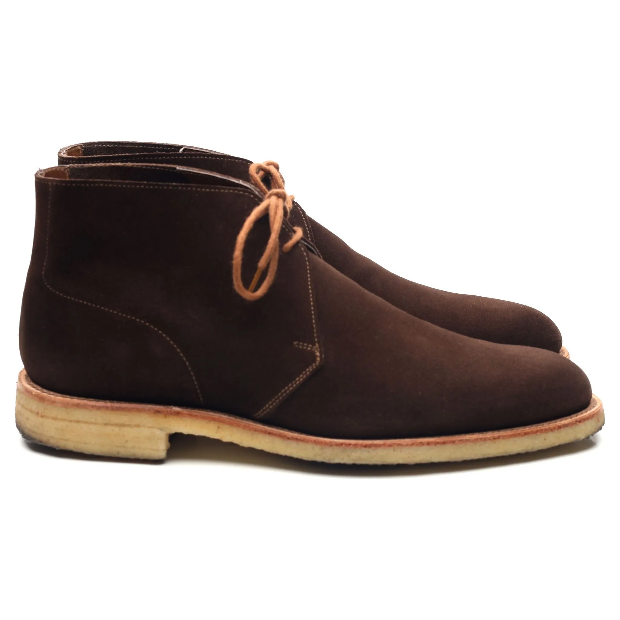 'Hartland 2' Dark Brown Suede Chukka Boots UK 6.5 E