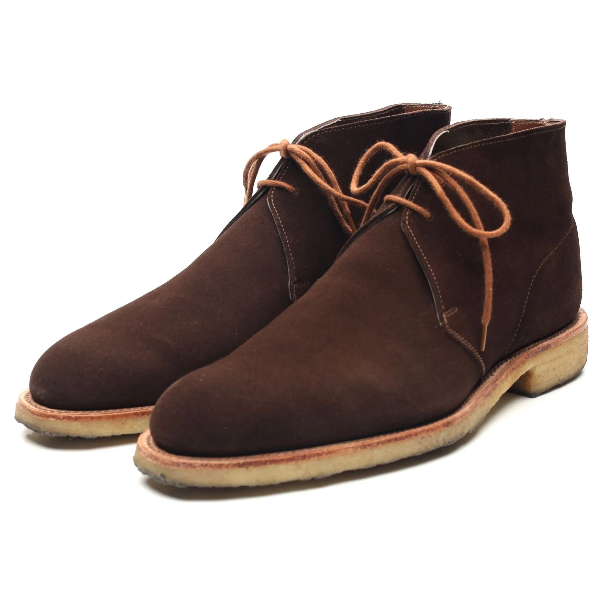 'Hartland 2' Dark Brown Suede Chukka Boots UK 6.5 E