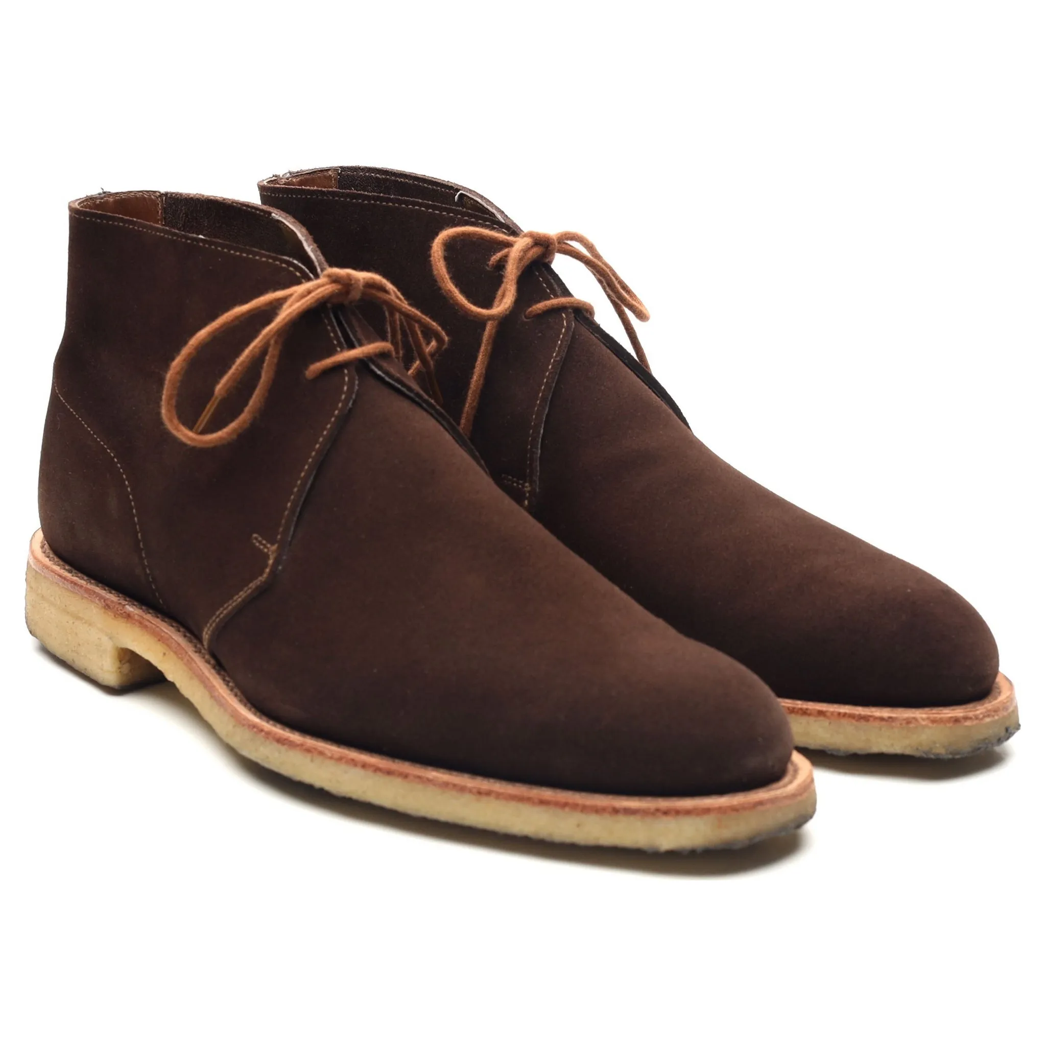 'Hartland 2' Dark Brown Suede Chukka Boots UK 6.5 E