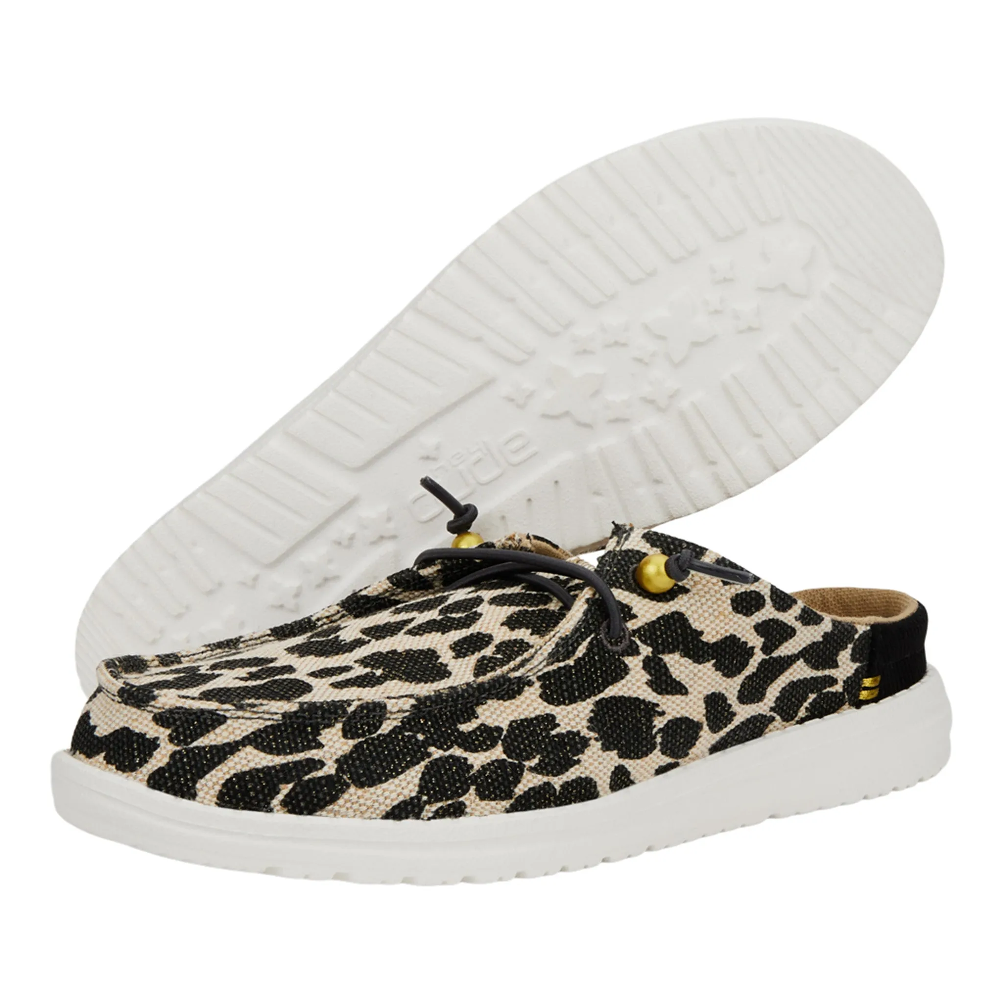 Hey Dude Leopard Wendy Slip On Shoe