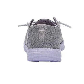 Hey Dude Wendy Youth Sparkling Grey Lilac