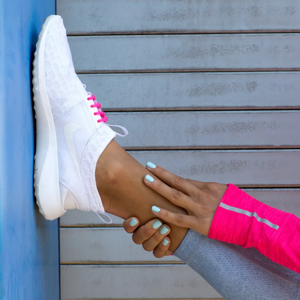 Hickies 2.0 Lacing System Neon Pink