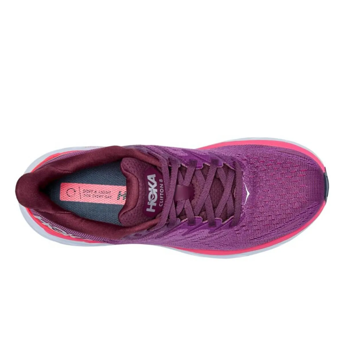 Hoka Clifton 8 Womens | Grape Wine / Beautyberry