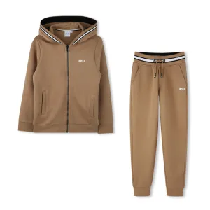 Hugo Boss Brown Tracksuit