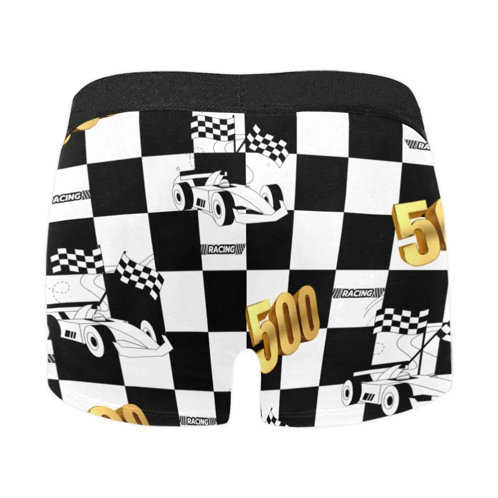 Indy 500 Men's Boxer Briefs - Ships from The USA