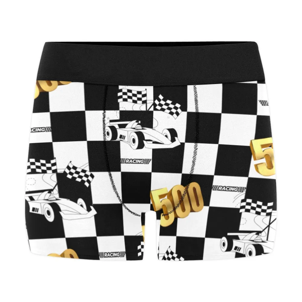 Indy 500 Men's Boxer Briefs - Ships from The USA