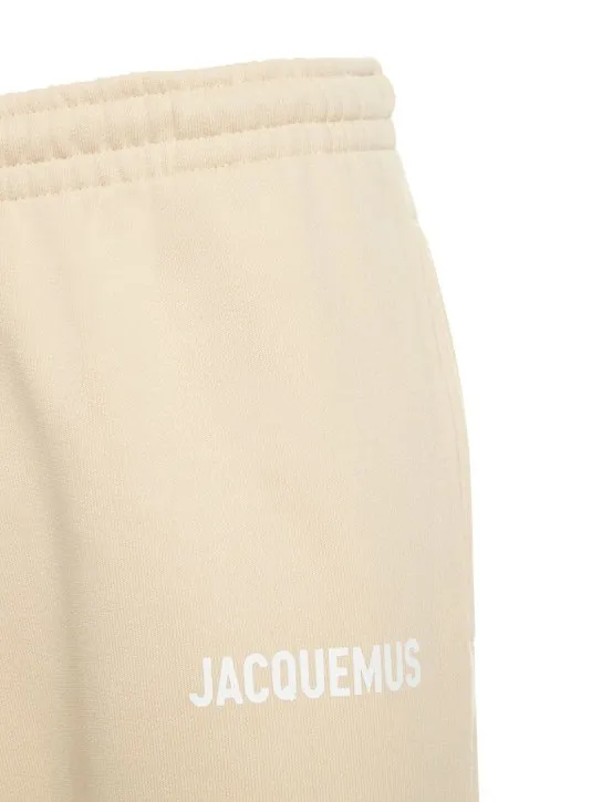 Jacquemus   Le Jogging logo cotton jersey sweatpants 