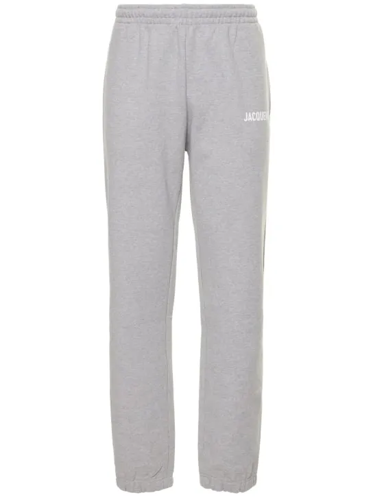 Jacquemus   Le Jogging logo cotton jersey sweatpants 