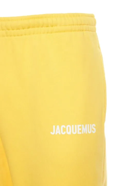 Jacquemus   Le Jogging logo cotton jersey sweatpants 