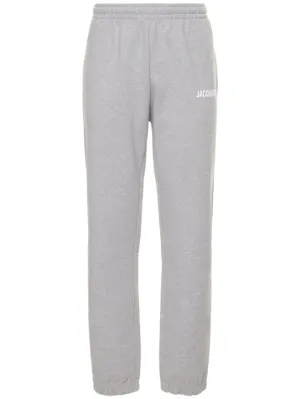 Jacquemus   Le Jogging logo cotton jersey sweatpants 