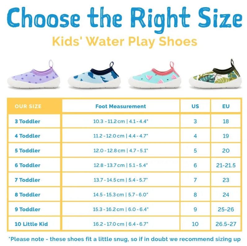 Jan&Jul - Summer Citrus - Toddlers Water Play Shoes