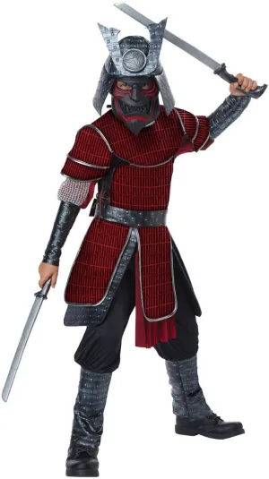 Japanese Samurai Warrior Deluxe Boys Costume