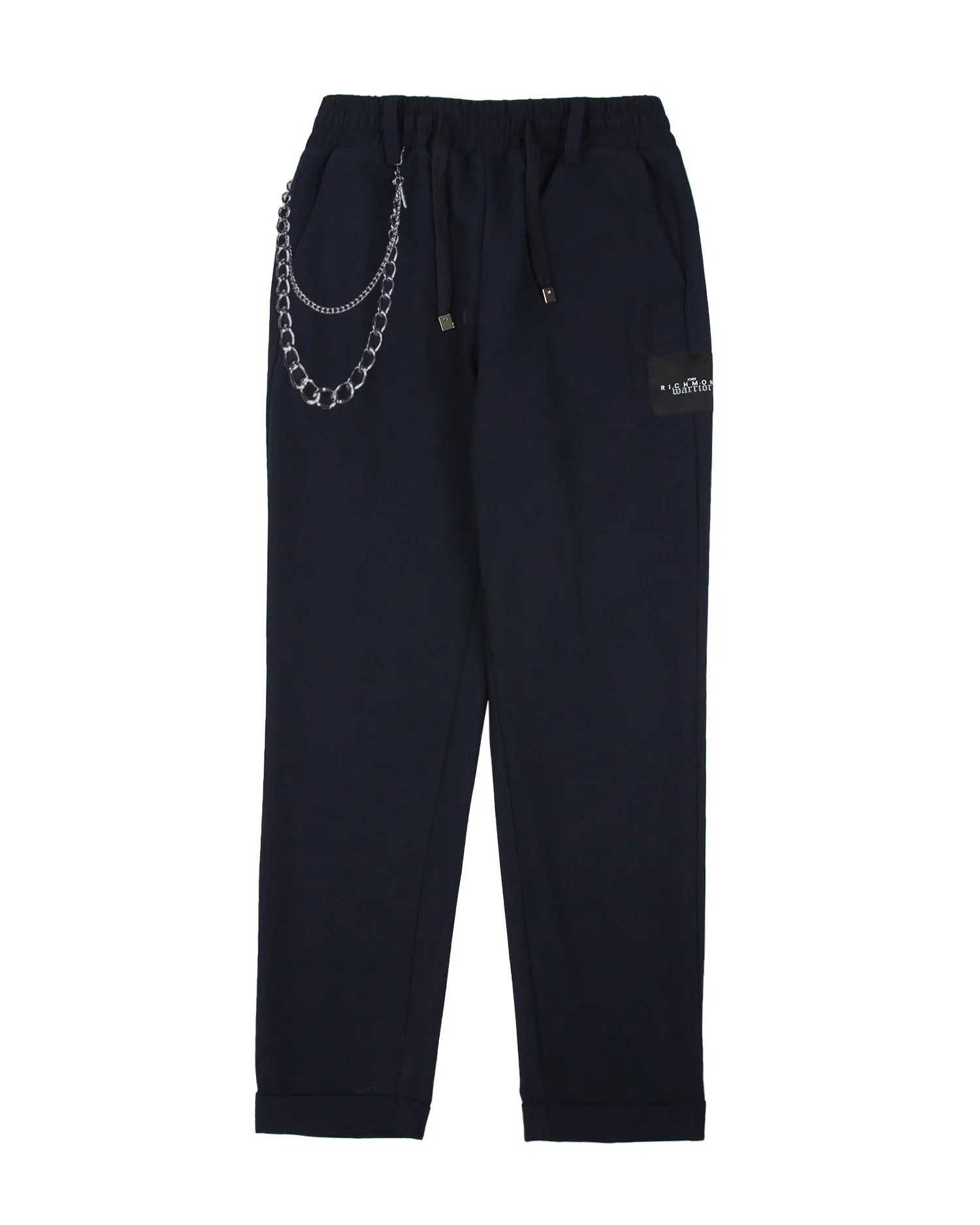 John Richmond trousers with link drawstring