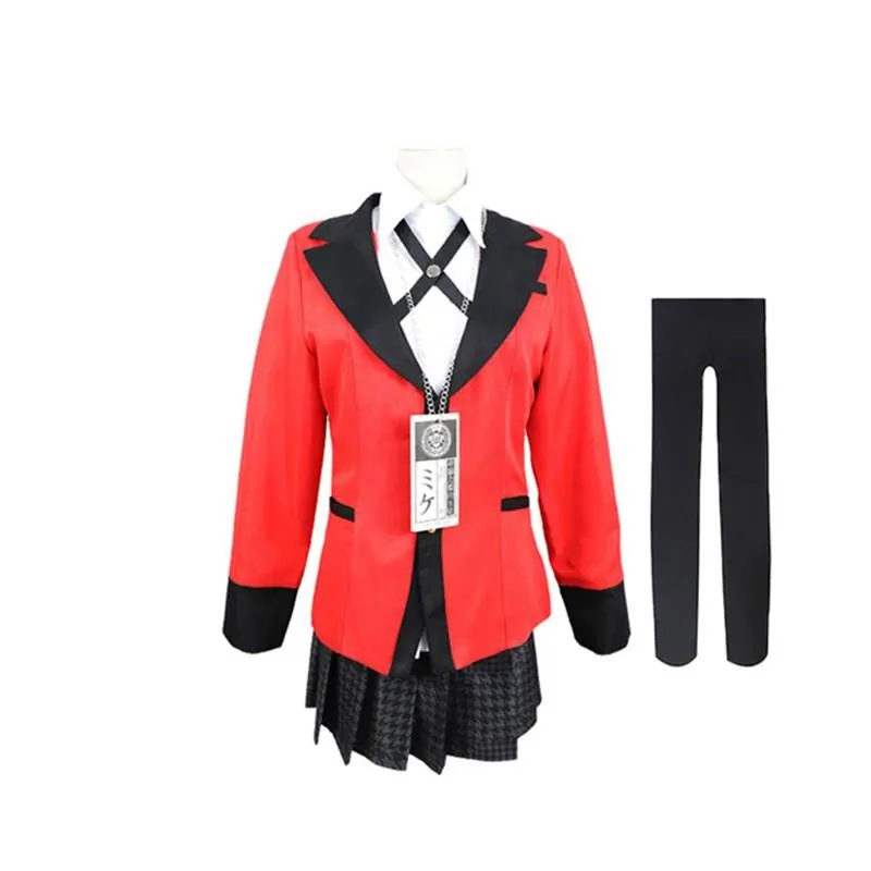 Kakegurui Yumeko Jabami Cosplay Set