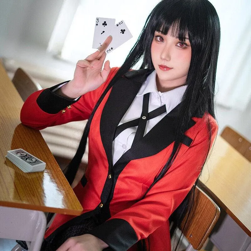 Kakegurui Yumeko Jabami Cosplay Set