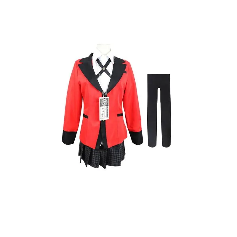 Kakegurui Yumeko Jabami Cosplay Set