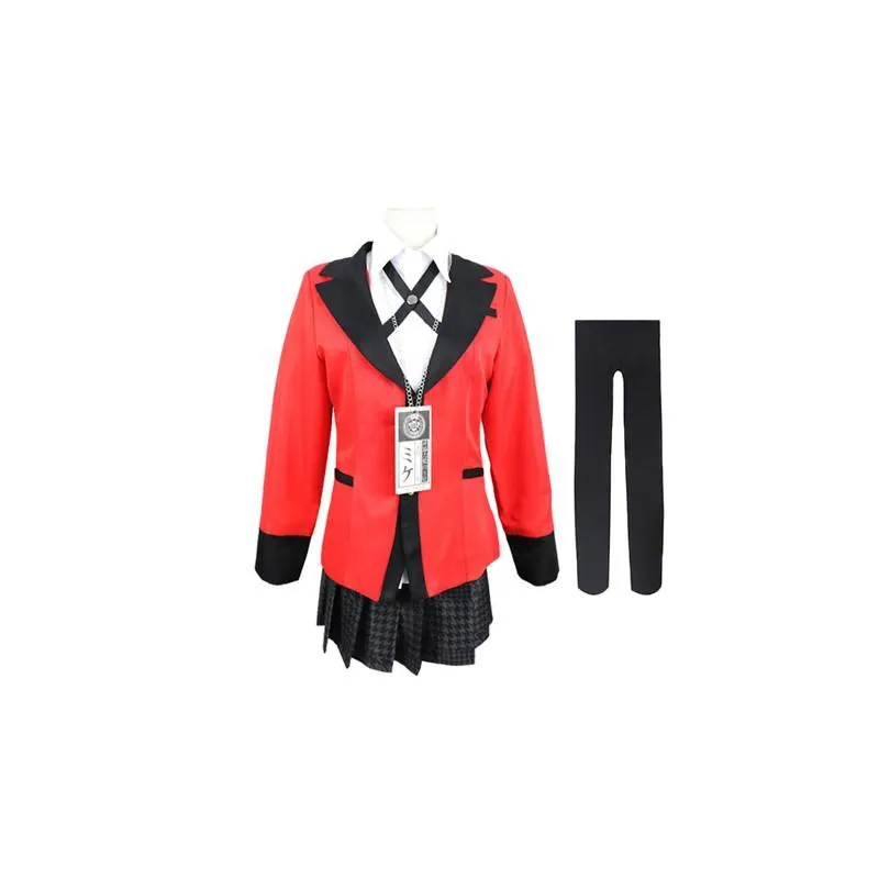 Kakegurui Yumeko Jabami Cosplay Set