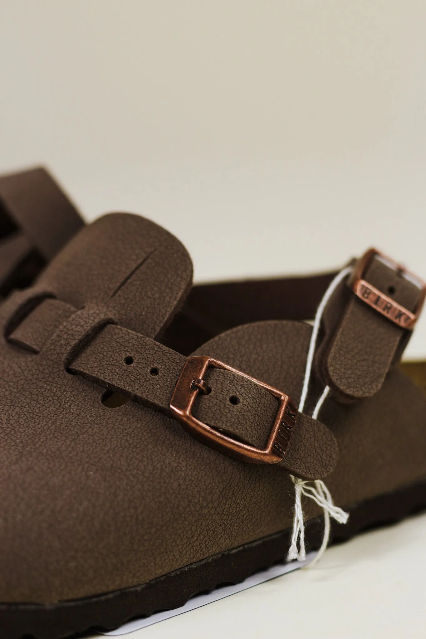 Kay Kids Mocha Birkenstocks