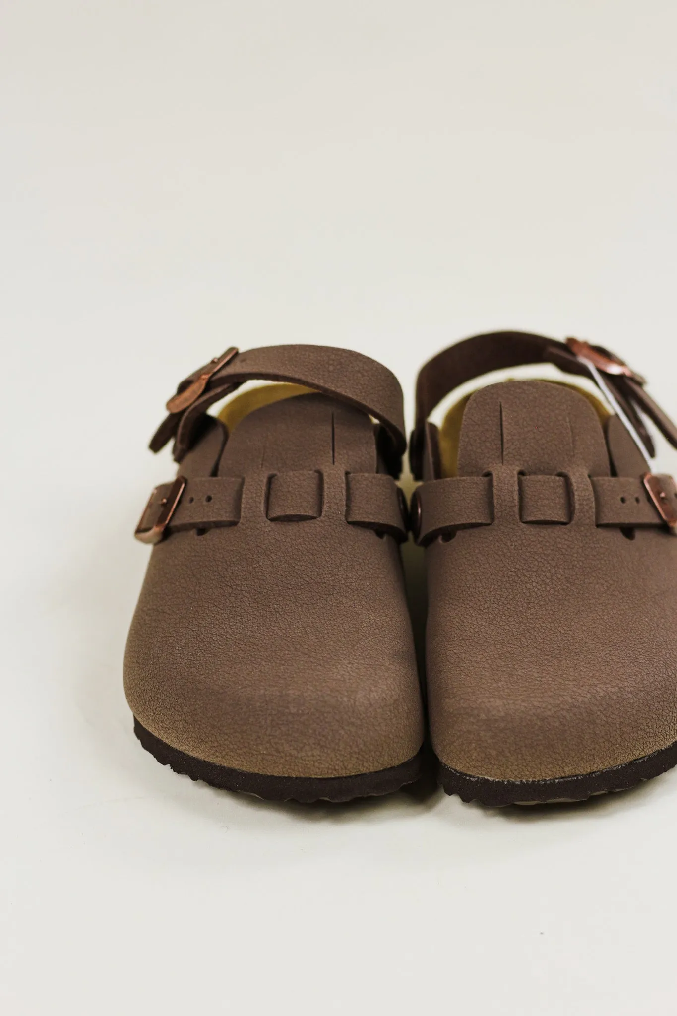 Kay Kids Mocha Birkenstocks