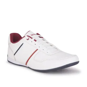 Leap7x Casual White Sneakers For Men TORONTO By Liberty