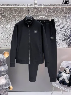 Louis Vuitton Monogram Eclipse Black Tracksuit