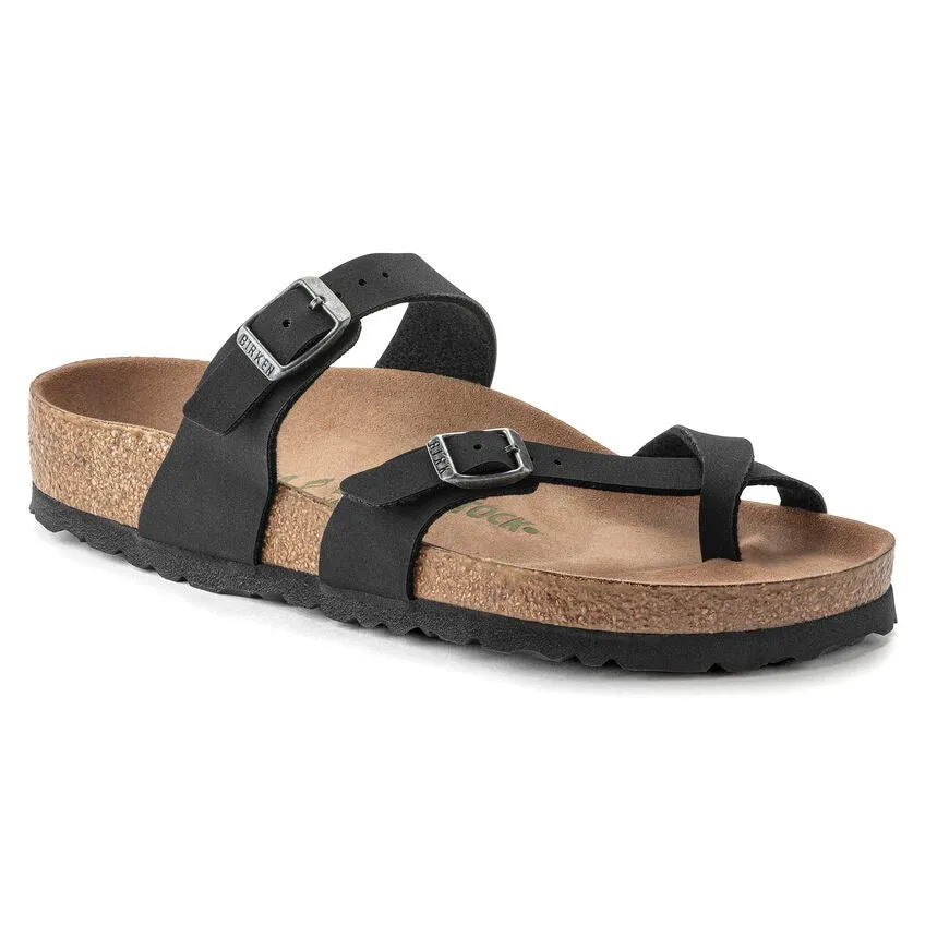 Mayari Vegan Birkibuc Black | Birkenstock