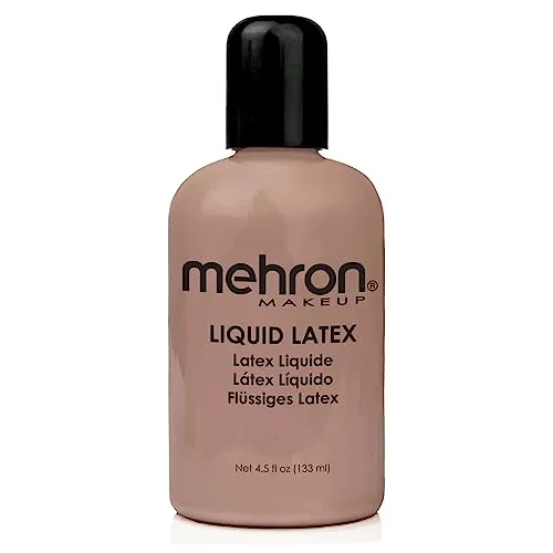 Mehron Makeup Liquid Latex (4.5 oz) (Dark Flesh)