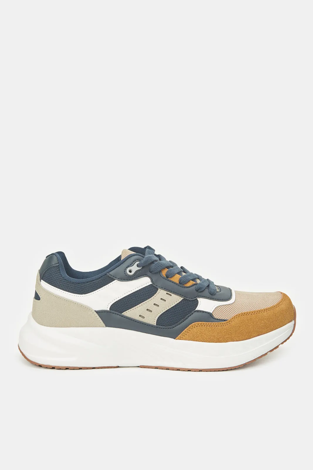 Men Multicolour Colour Block Trainer