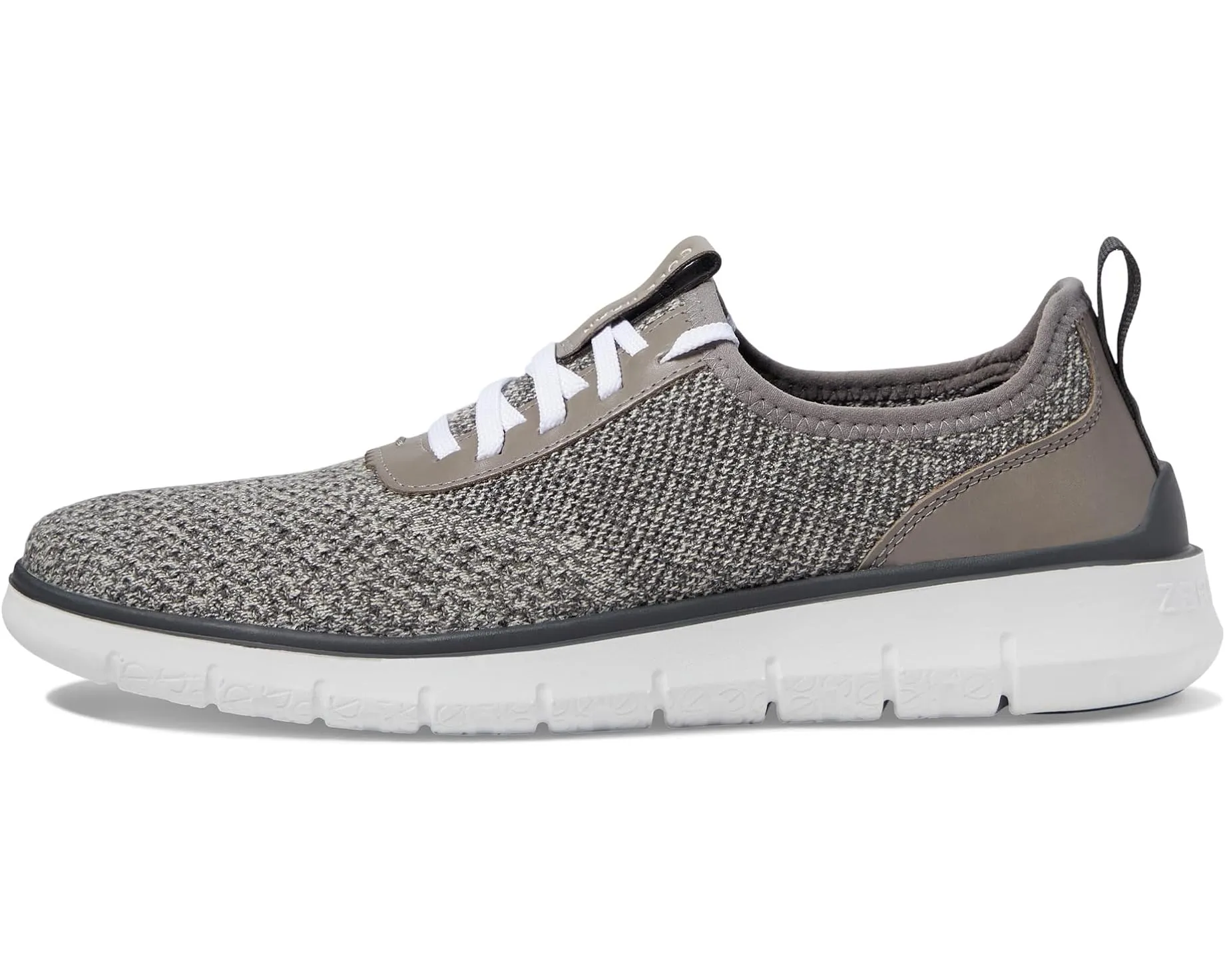 MEN'S COLE HAAN GENERATION ZERØGRAND STITCHLIGHT | GRAY KNIT / YELLOW / WHITE