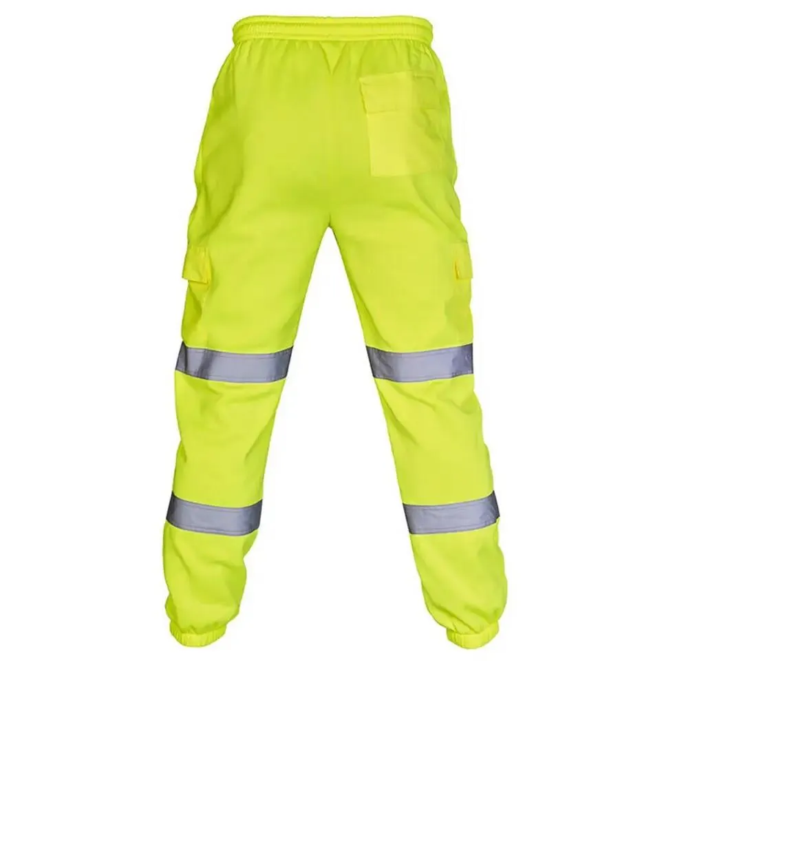 Mens Hi Vis Jogging Bottoms - Yellow