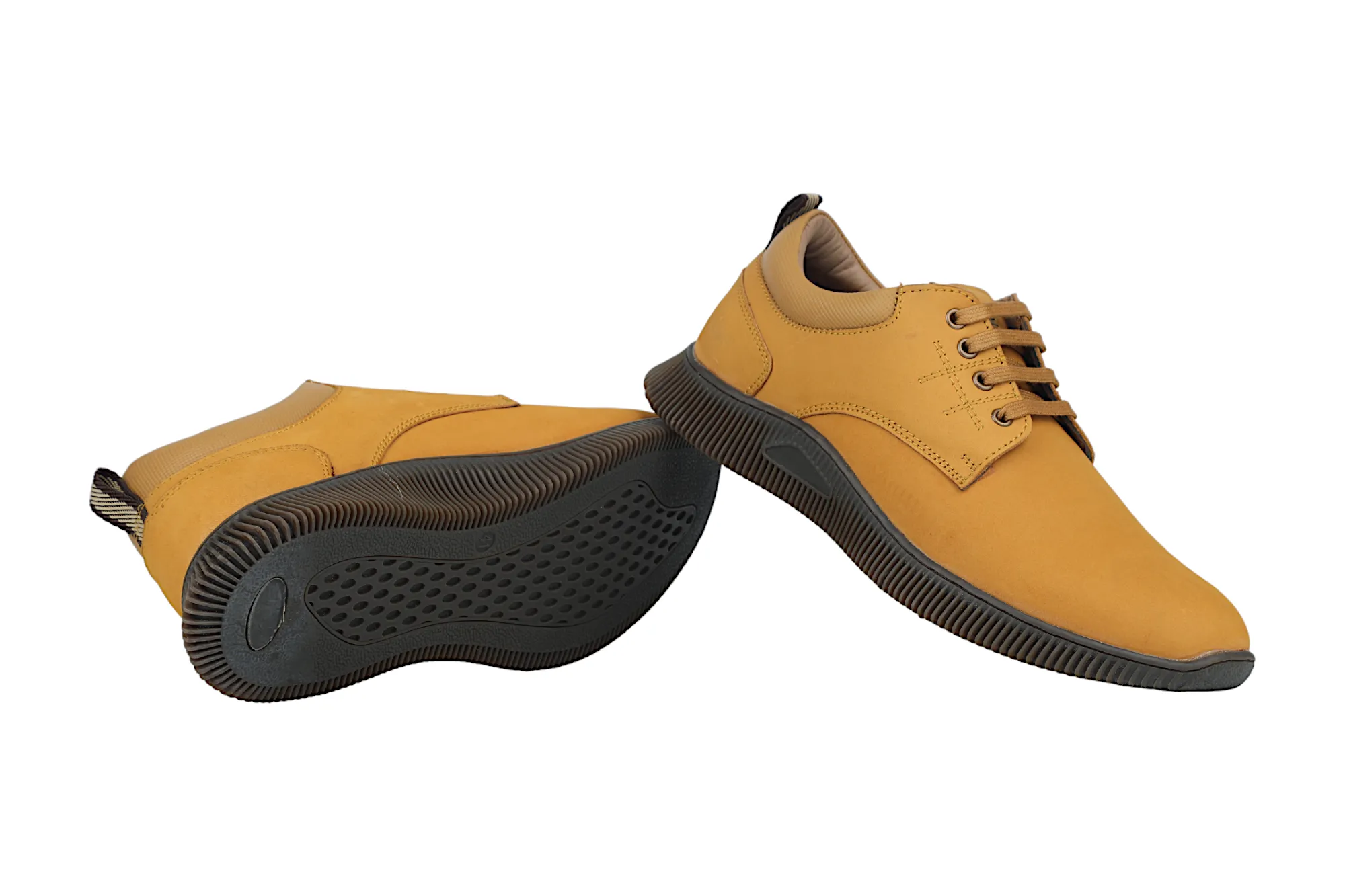 Mens Leather Casual Shoe 38018