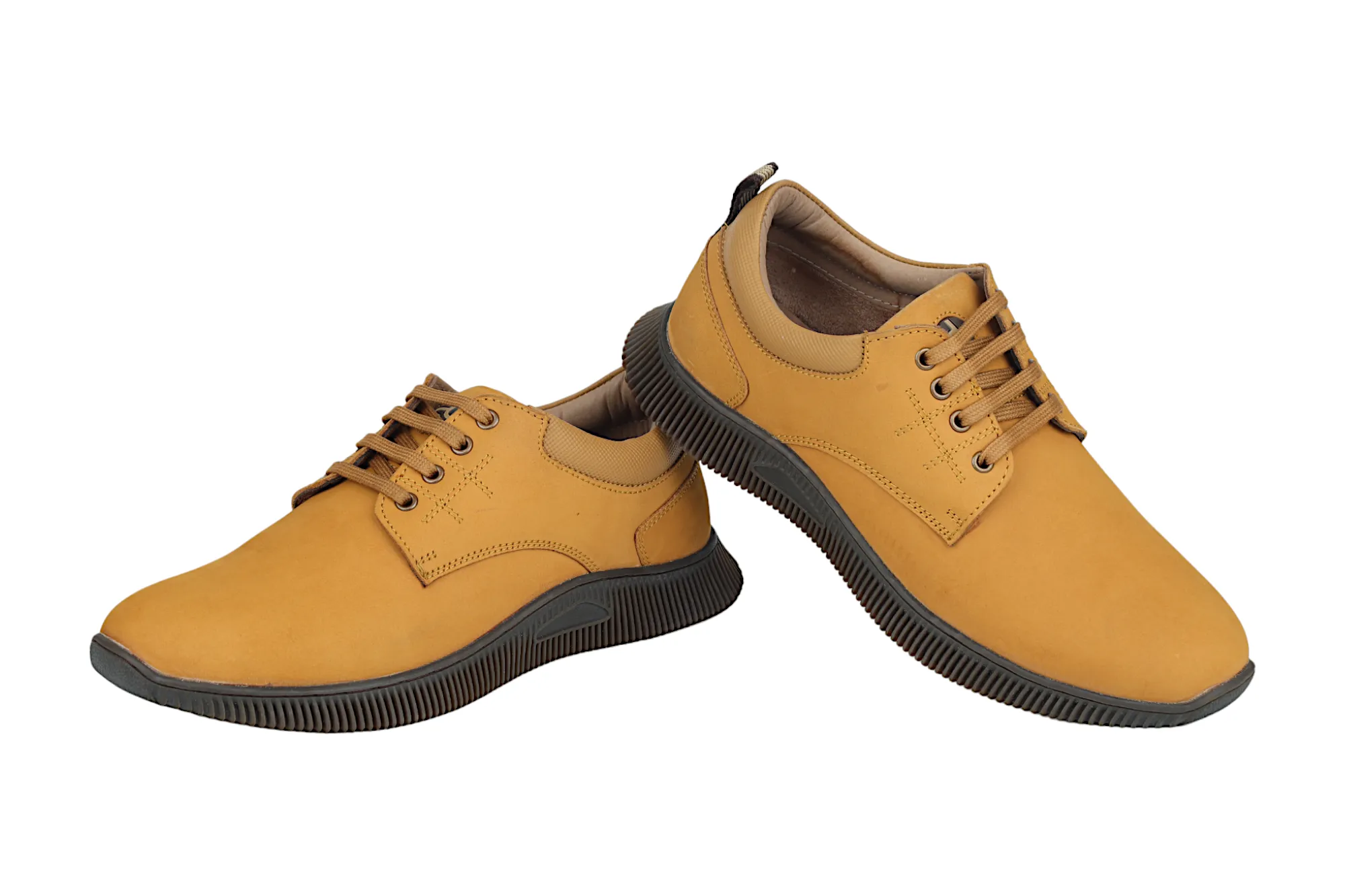 Mens Leather Casual Shoe 38018