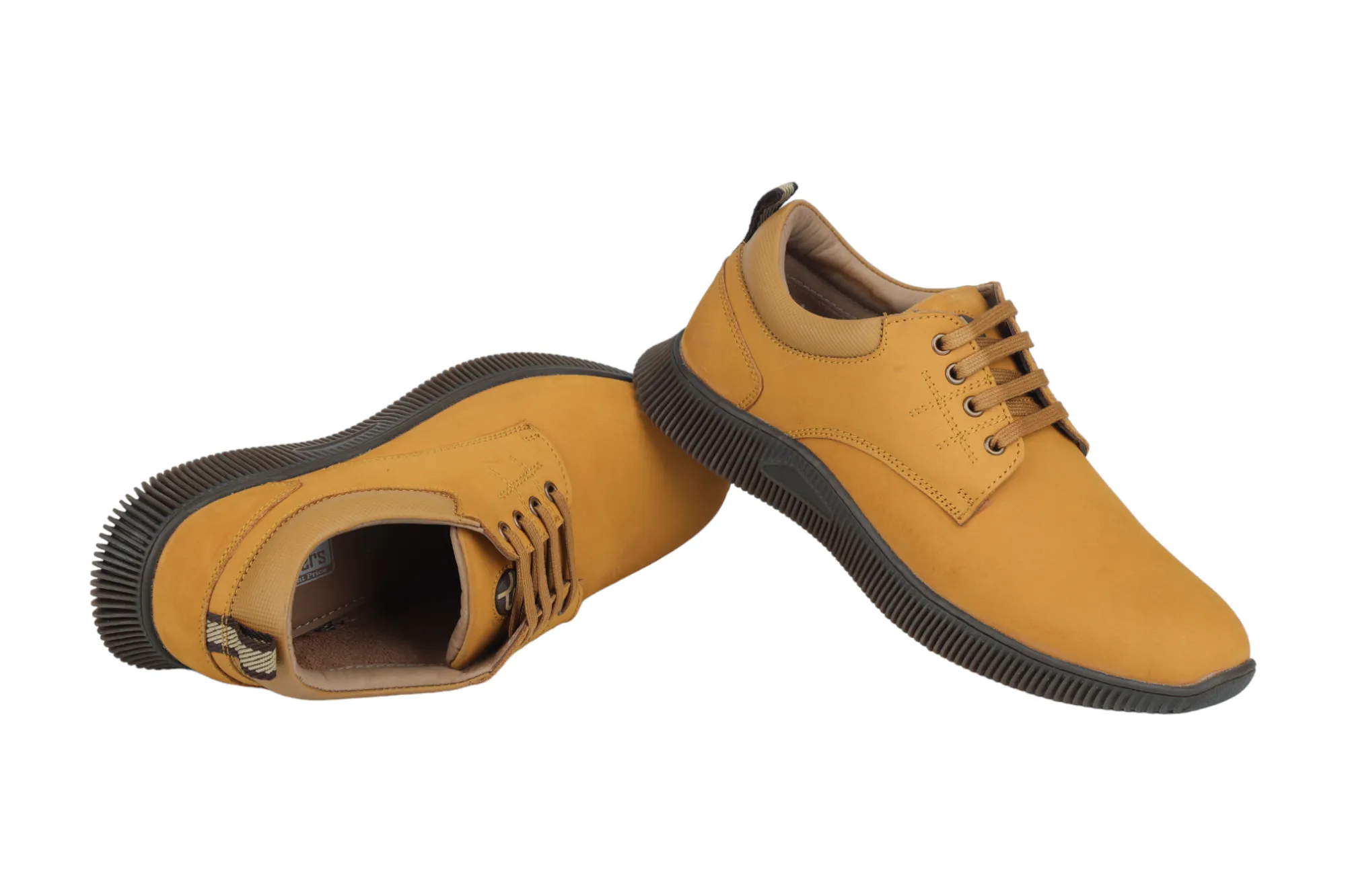 Mens Leather Casual Shoe 38018