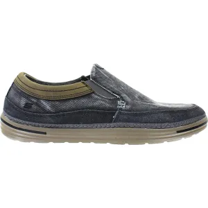 Men's Skechers Landen Steller Charcoal Canvas