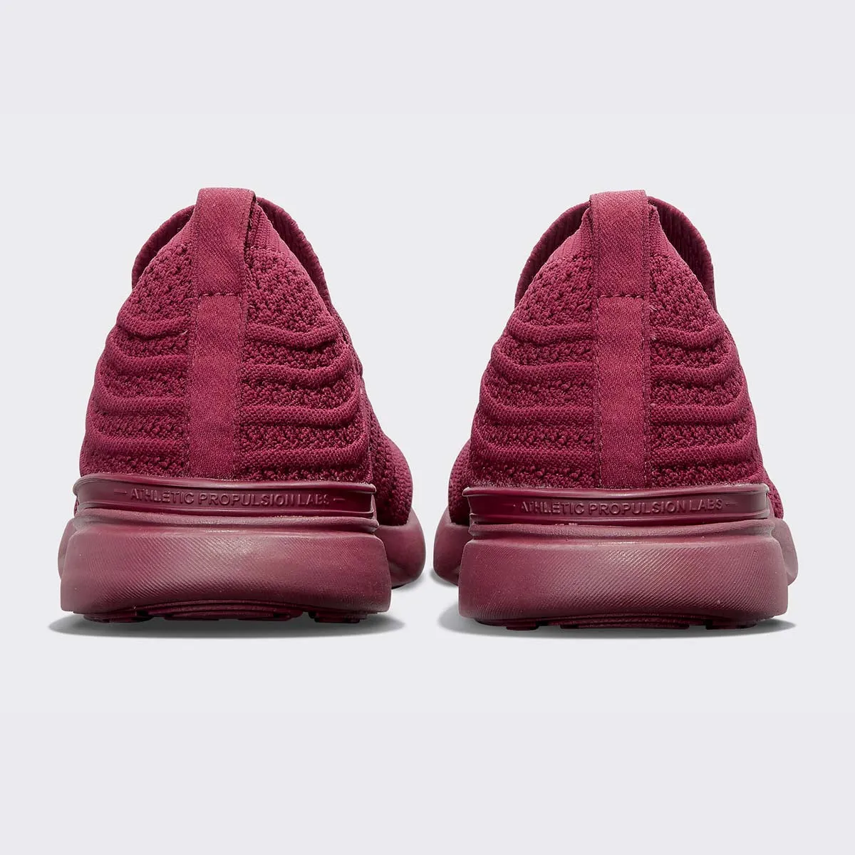 Men's TechLoom Wave Oxblood / Metallic Silver