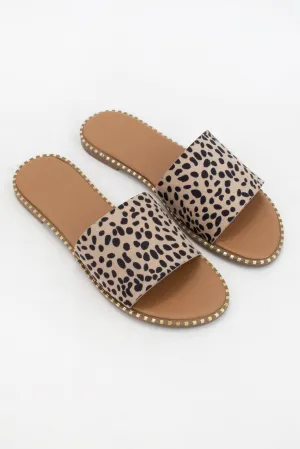 Micah Metal Tip Sandal Cheetah