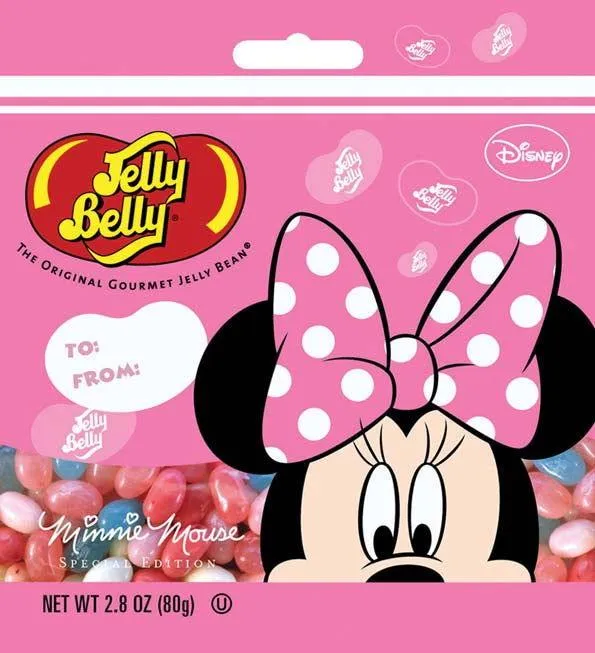 Minnie Mouse Jelly Belly  Jelly Beans 2.8 oz. Bag