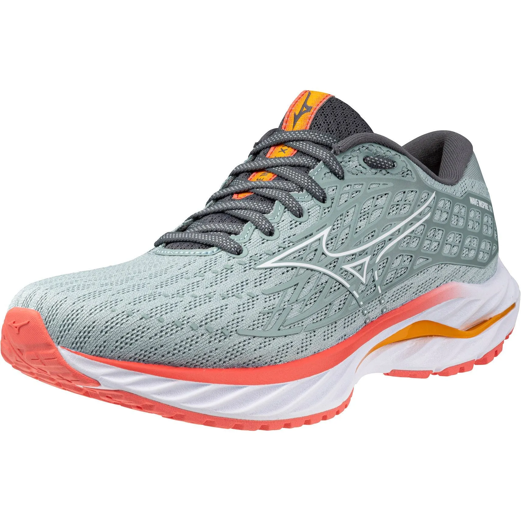 Mizuno Wave Inspire 20 Womens Running Shoes - Grey