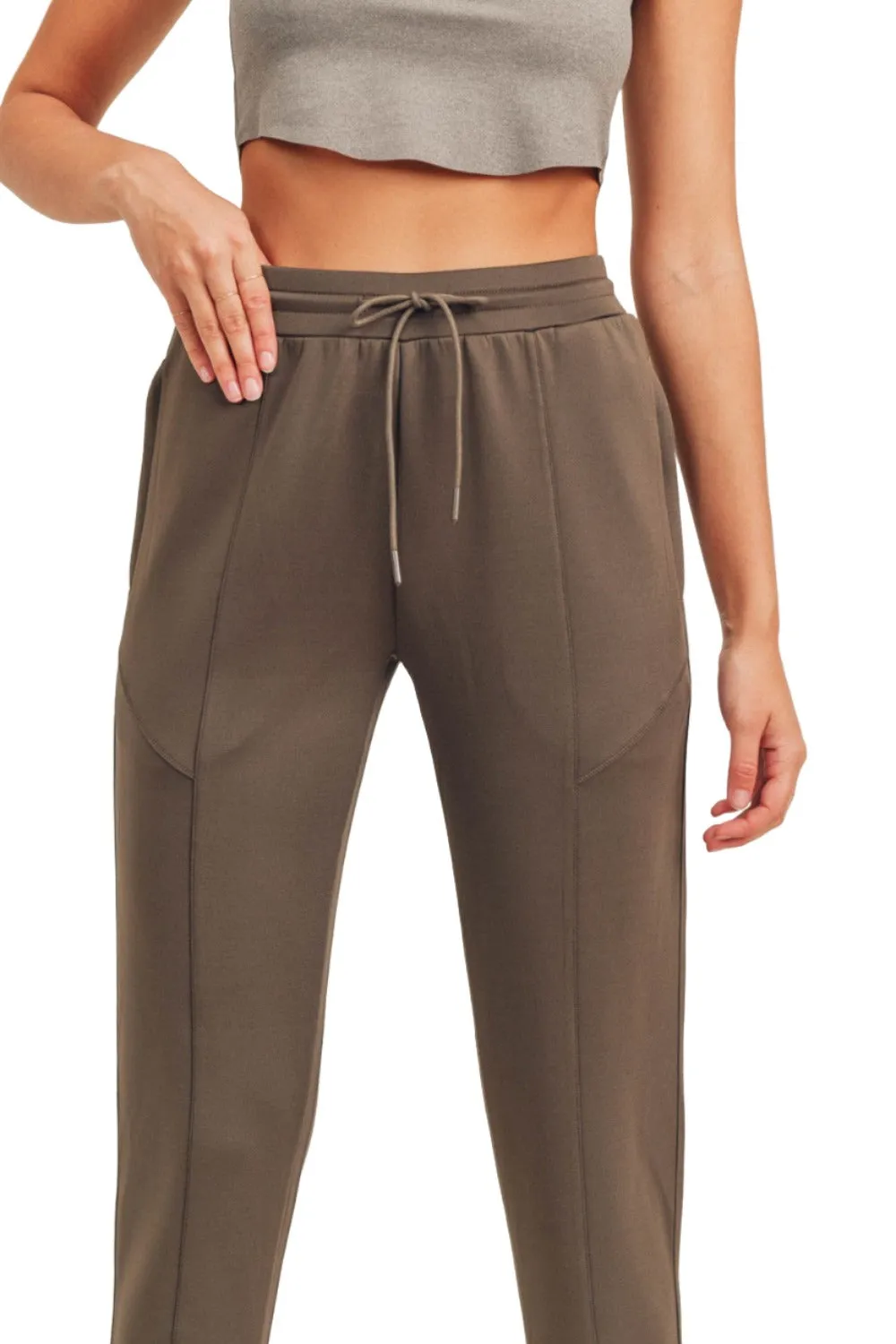 Mono B Cuffed Zip Joggers AP7013