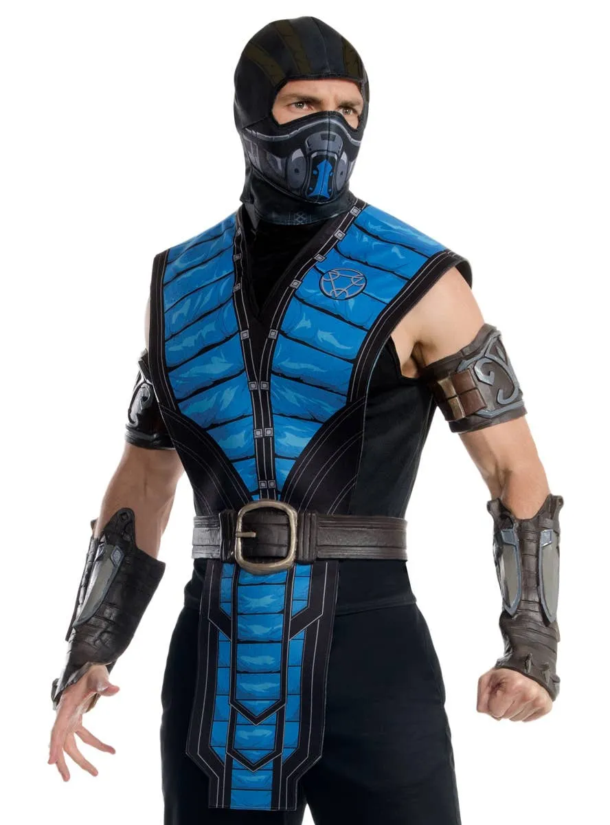 Mortal Kombat Mens Sub Zero Video Game Costume