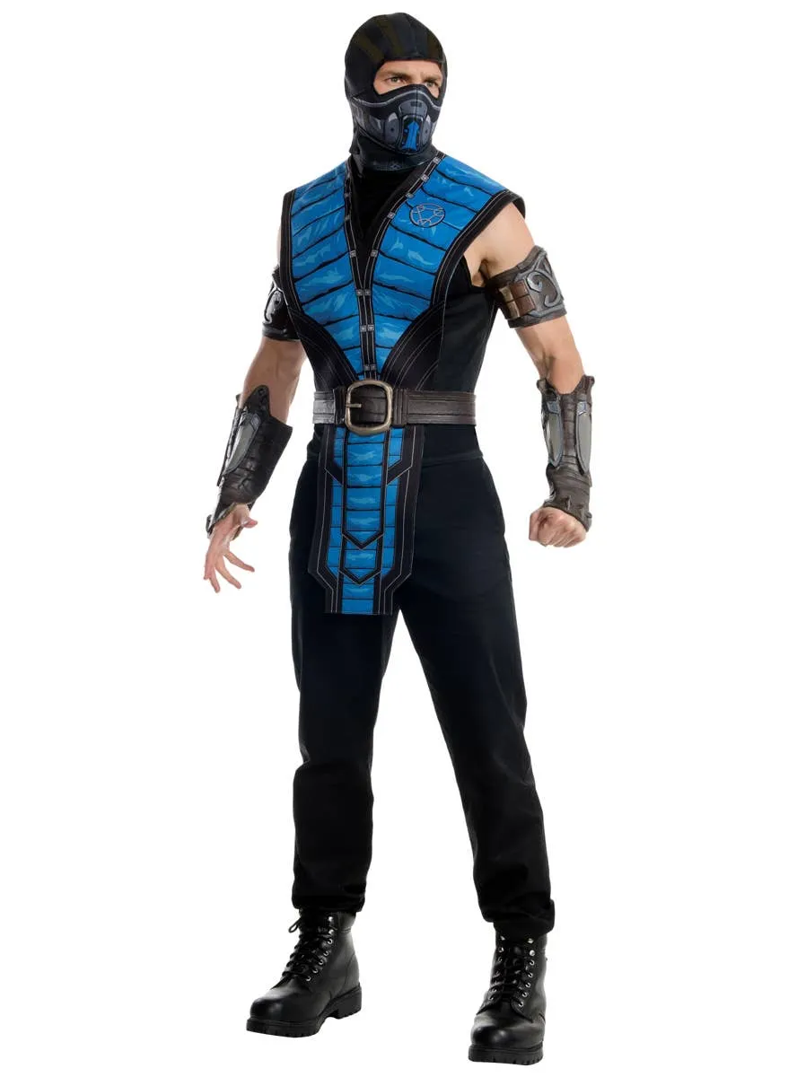 Mortal Kombat Mens Sub Zero Video Game Costume