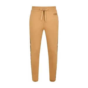 Moschino Underwear Logo Tape Beige Jogging Bottoms