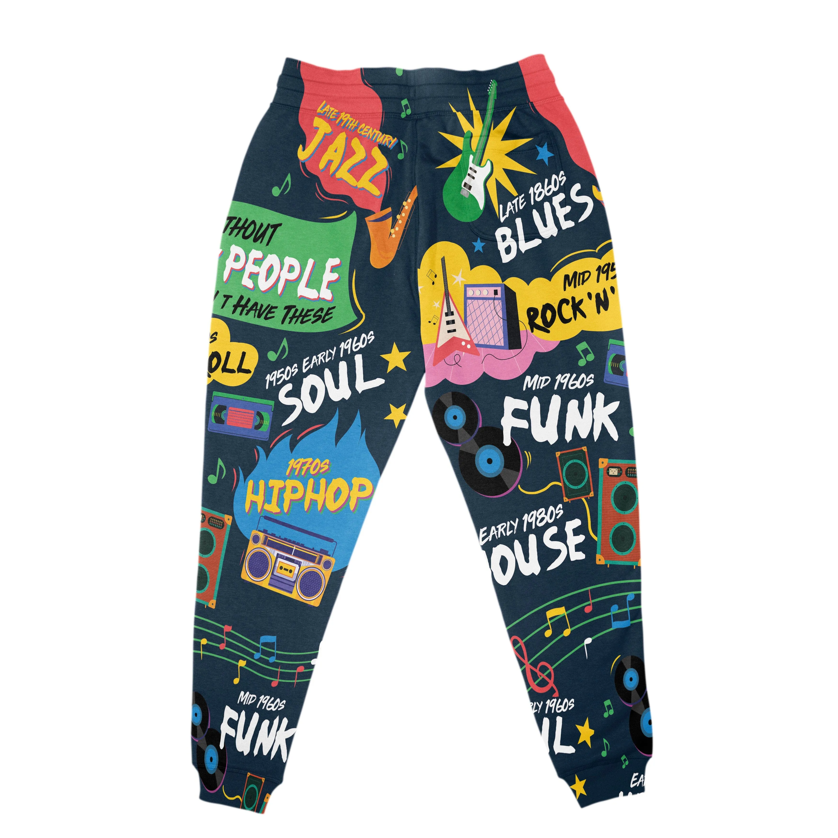 Music That Makes Us Proud All-over Hoodie and Joggers Set