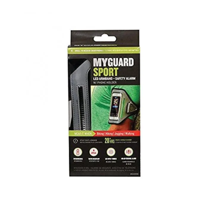 MYGUARD SPORT LED Armband - Safety Alarm