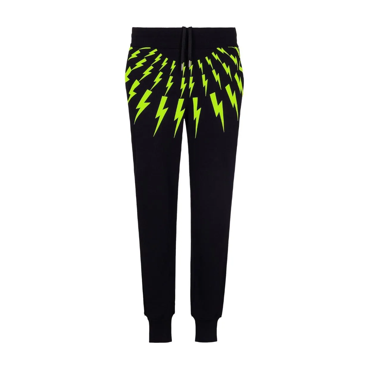 Neil Barrett Kids Lightning Bolt Printed Jogging Bottoms