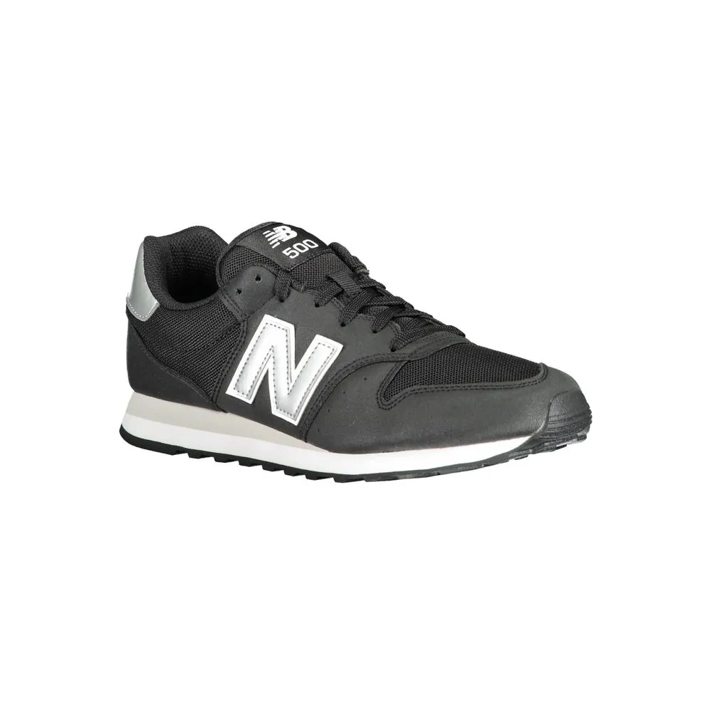 New Balance Black Polyester Sneaker